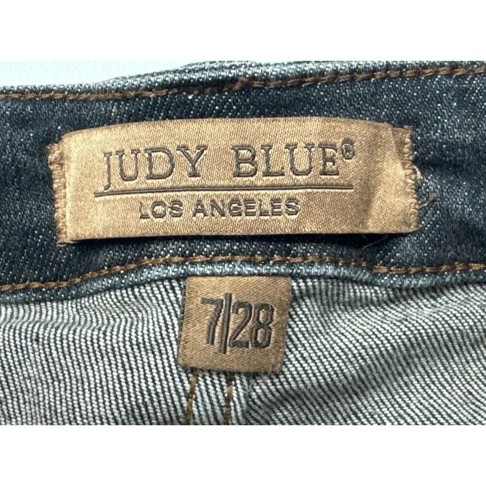 Judy Blue Women's Slim Fit Stretch Gray Jeans - Size 7/28 (28x29)‎